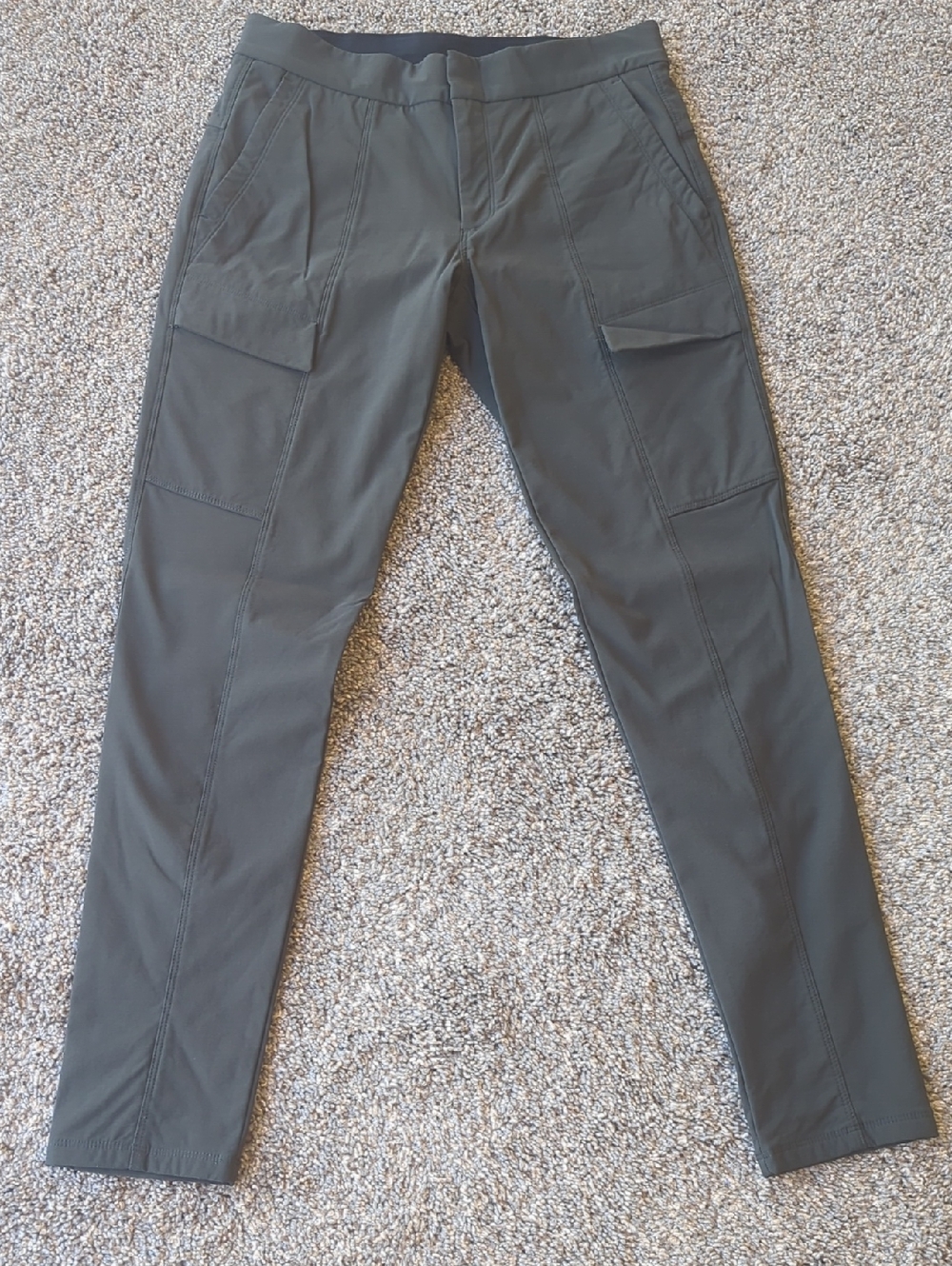 Athleta Wander Slim Ankle Pant - Olive 4